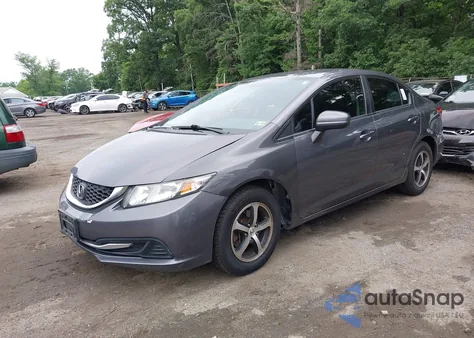 2015 Honda Civic Se из США, поврежденный, VIN 19XFB2F73FE108729